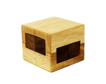 Nightmare Box: complicado rompecabezas de madera hecho a mano: ¡tienes que resolverlo a ciegas!