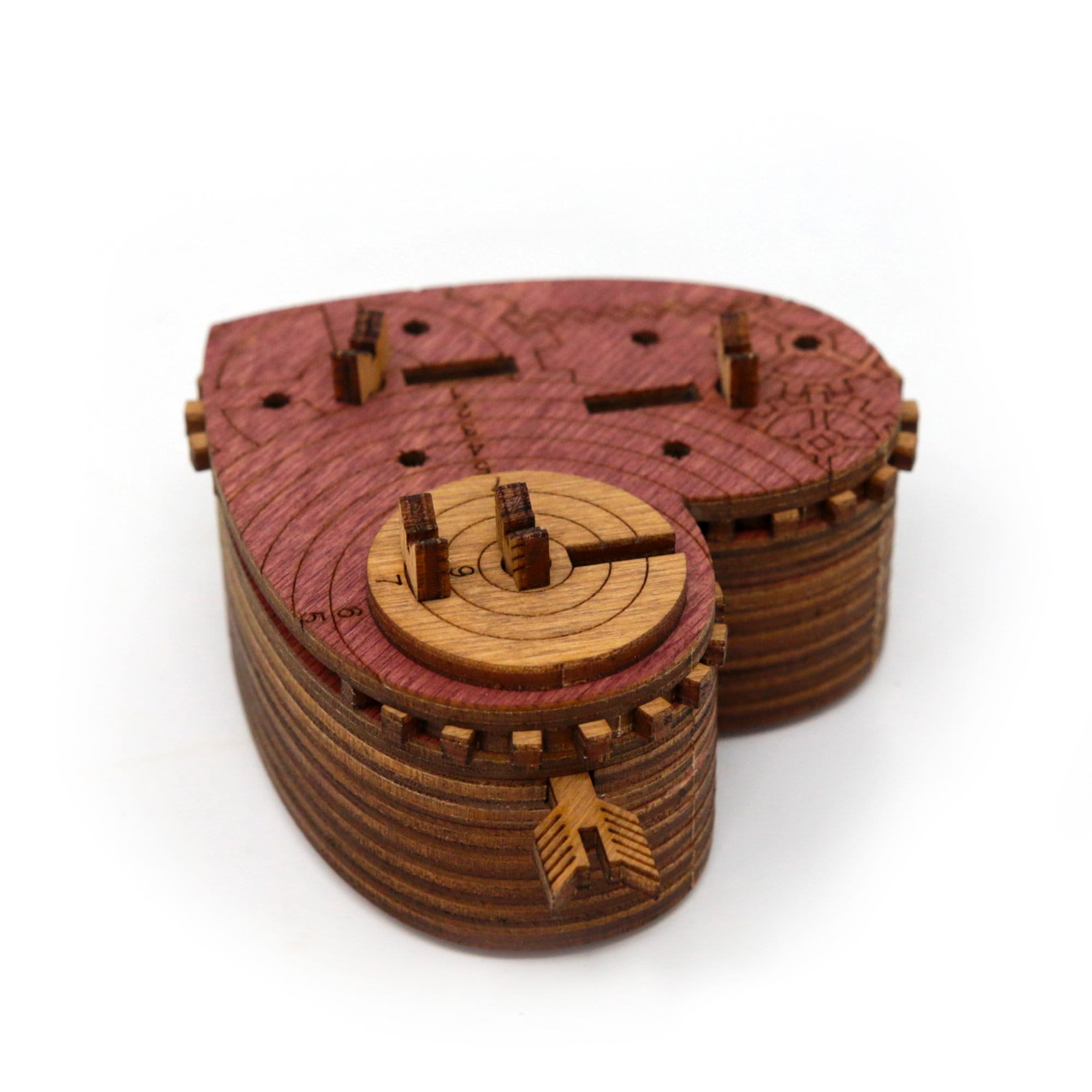 Tin Woodman's Heart Customizable Wooden Puzzle Gift Idea Etsy