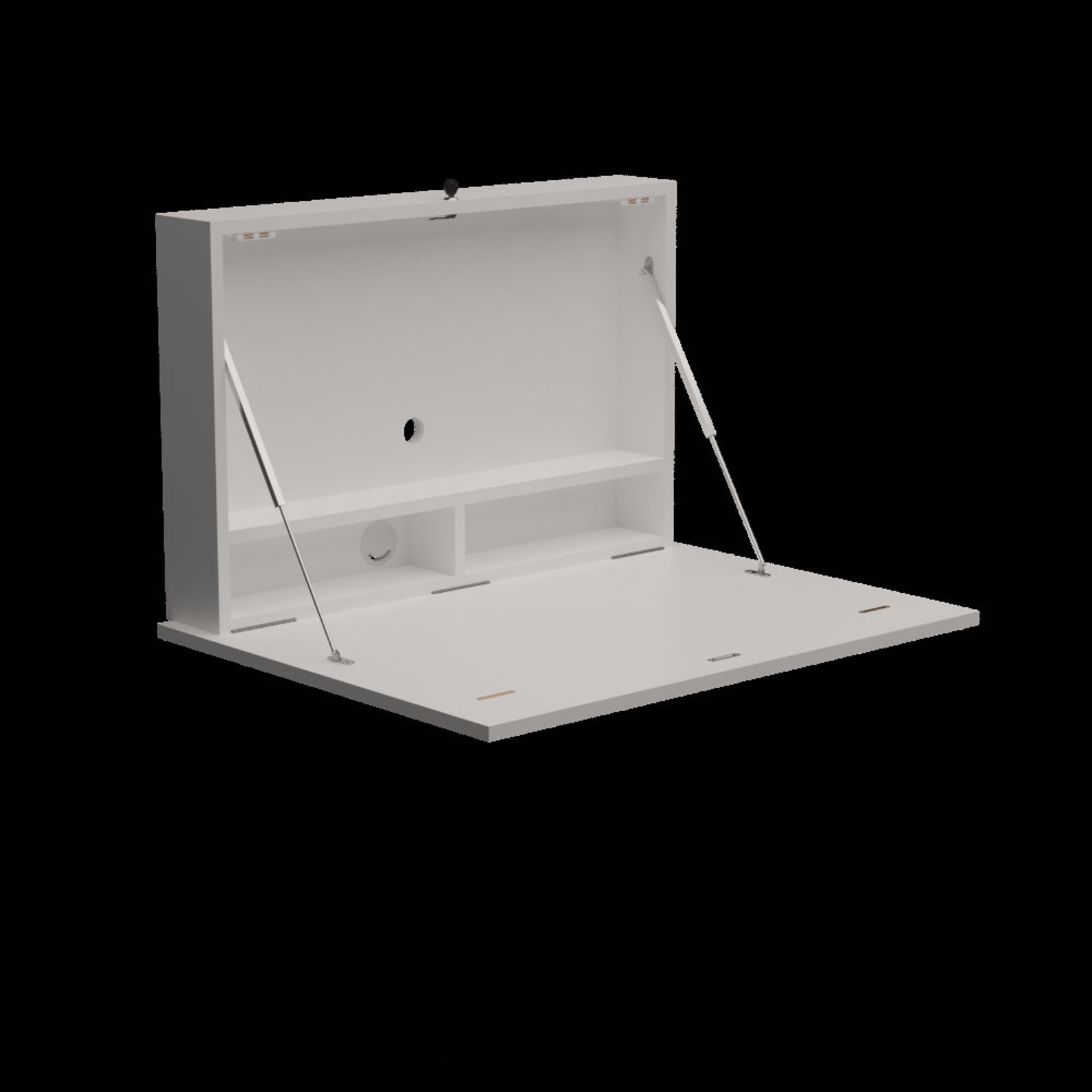 DropTop.™ Light. Wallmounted folding desk designed with space Etsy