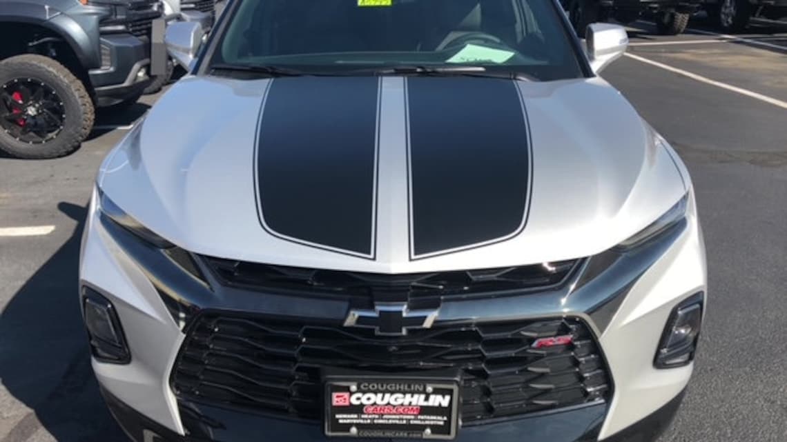 Hood Stripe Decal Graphic for Chevy Blazer Etsy