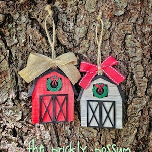 Barn ornament SVG