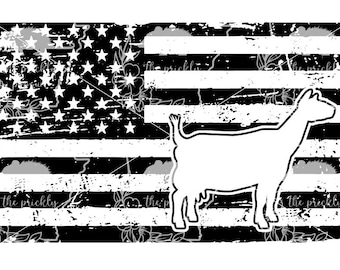 Nigerian Dwarf Milk Goat SVG