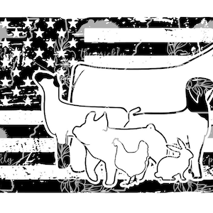 All Livestock Show-vlag SVG