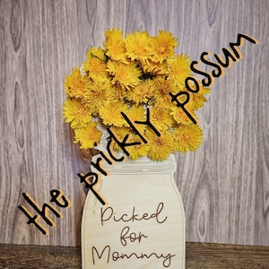 Flower Holder Laser File