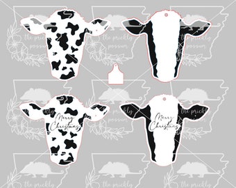 Cow Ornament SVG