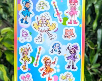 Ojamajo Doremi Sticker Decoration - stiker dekorasi Ojamajo Doremi