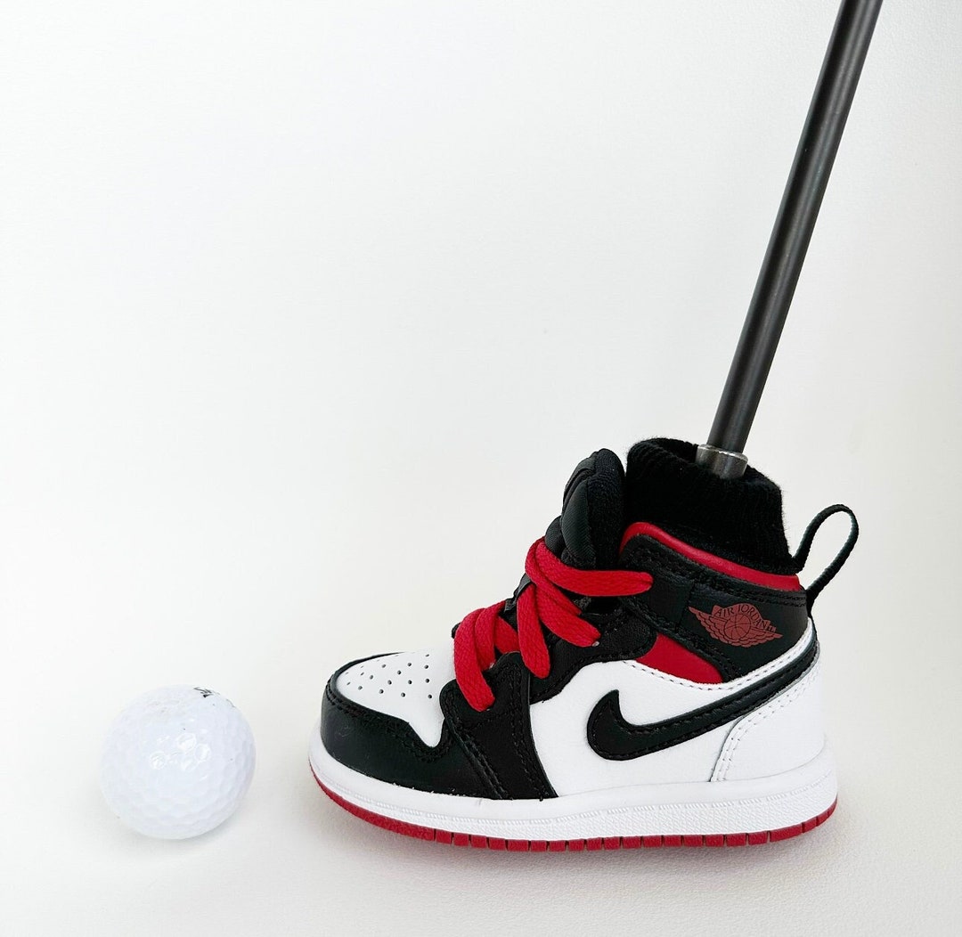 Golf Putter Headcover white Black Red Custom Jordan Sneaker Etsy