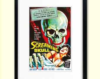 Classic Reproduction vintage B movie film Posters Print Size A3 No.5