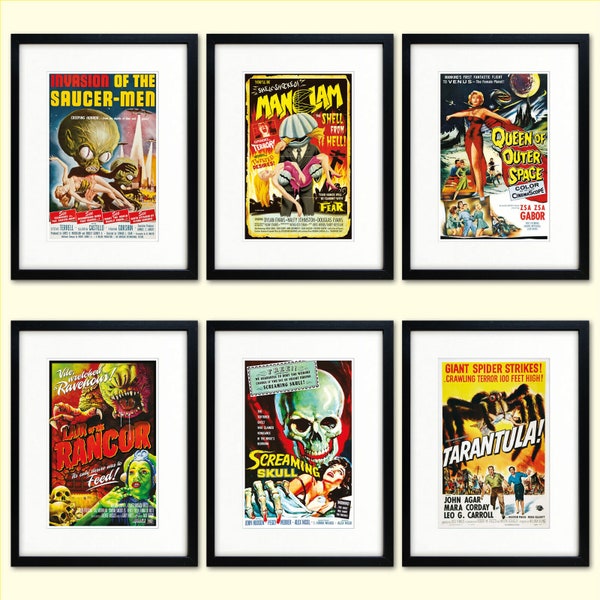 B Movie Posters - Etsy