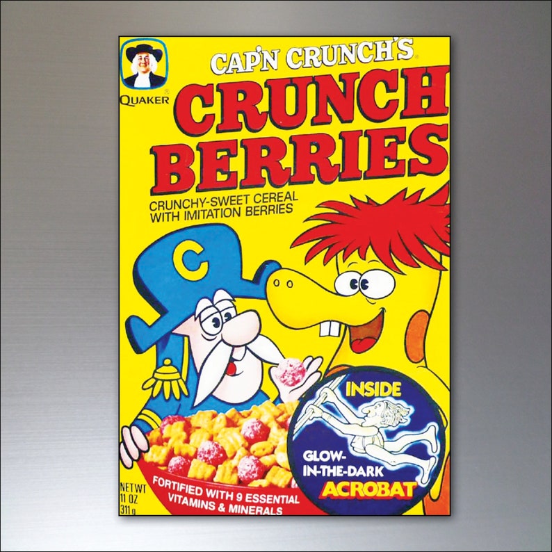 Vintage Cereal Box Fridge Set of 8 Large Retro Etsy