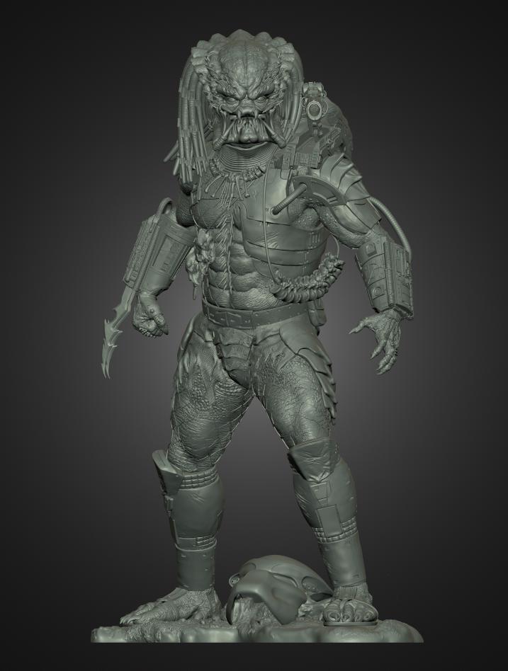 Predator statue - Etsy 日本