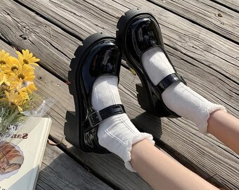 flat shoes with platform