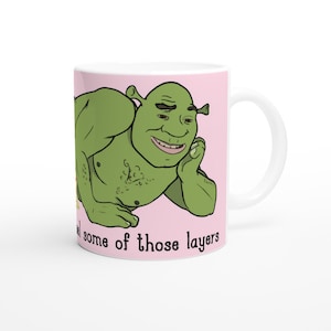 The "Shrek Inspired Pink Love" Mug