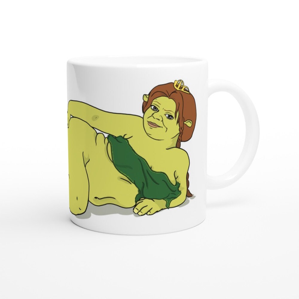 The Shrek & Fiona Love Couple Mugs Couples Gift Two Mugs 