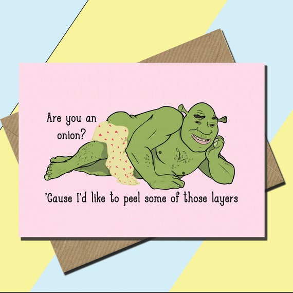 Shrek meme | Greeting Card