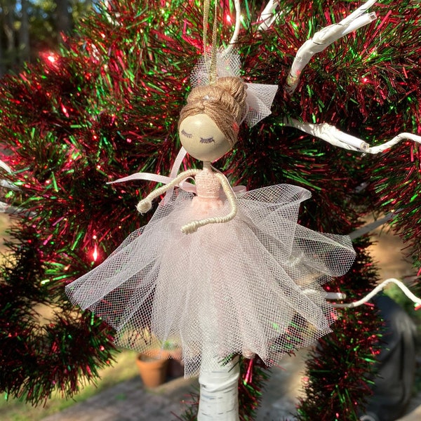 Ballerina Christmas Ornament