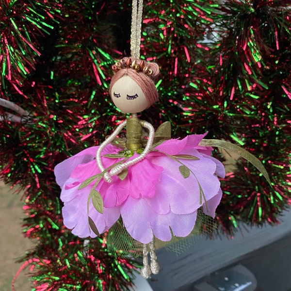 Nutcracker Ballet Waltz of the Flowers Ornament