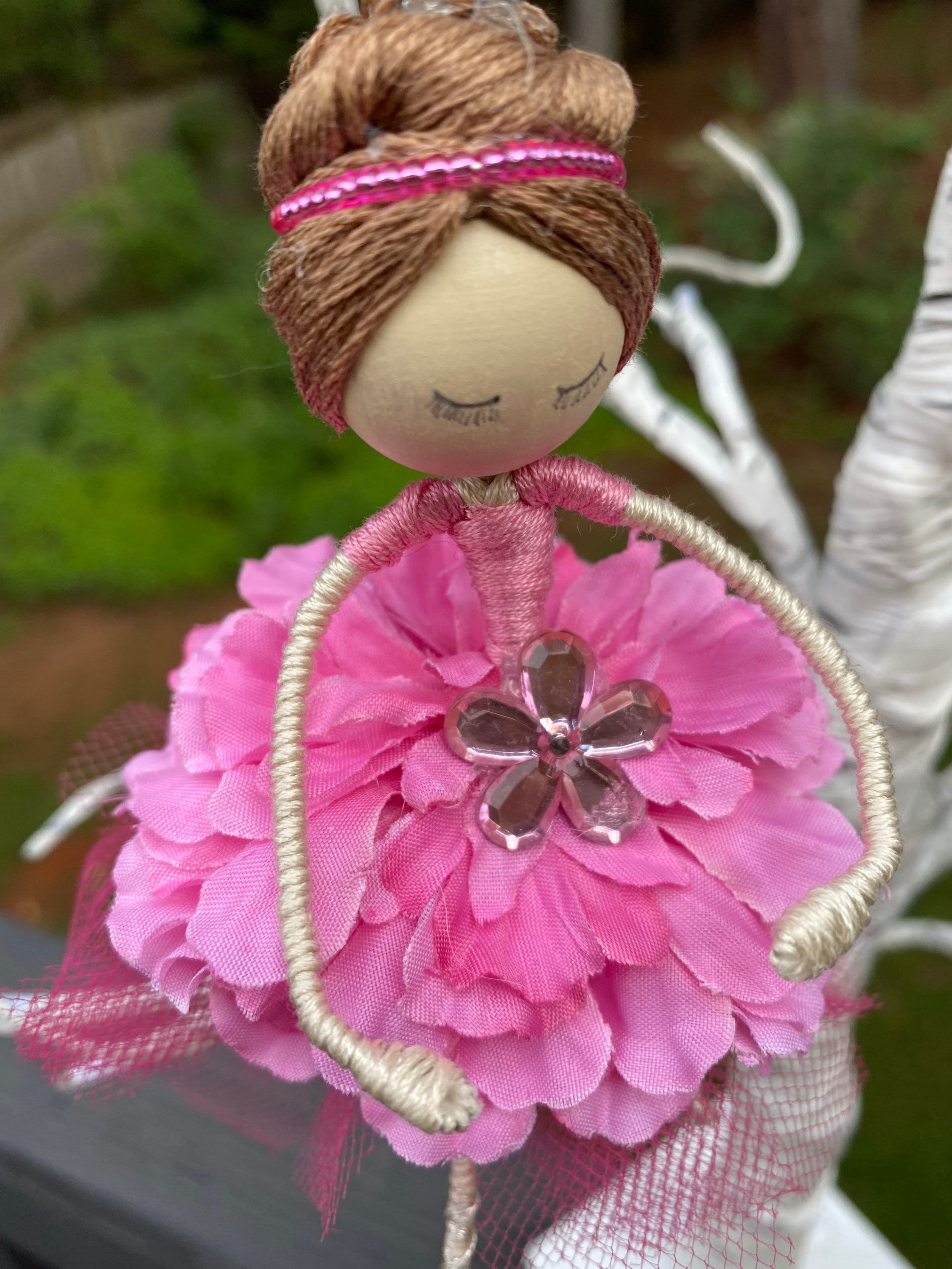 Pink Ballerina Christmas Ornament Gift Etsy