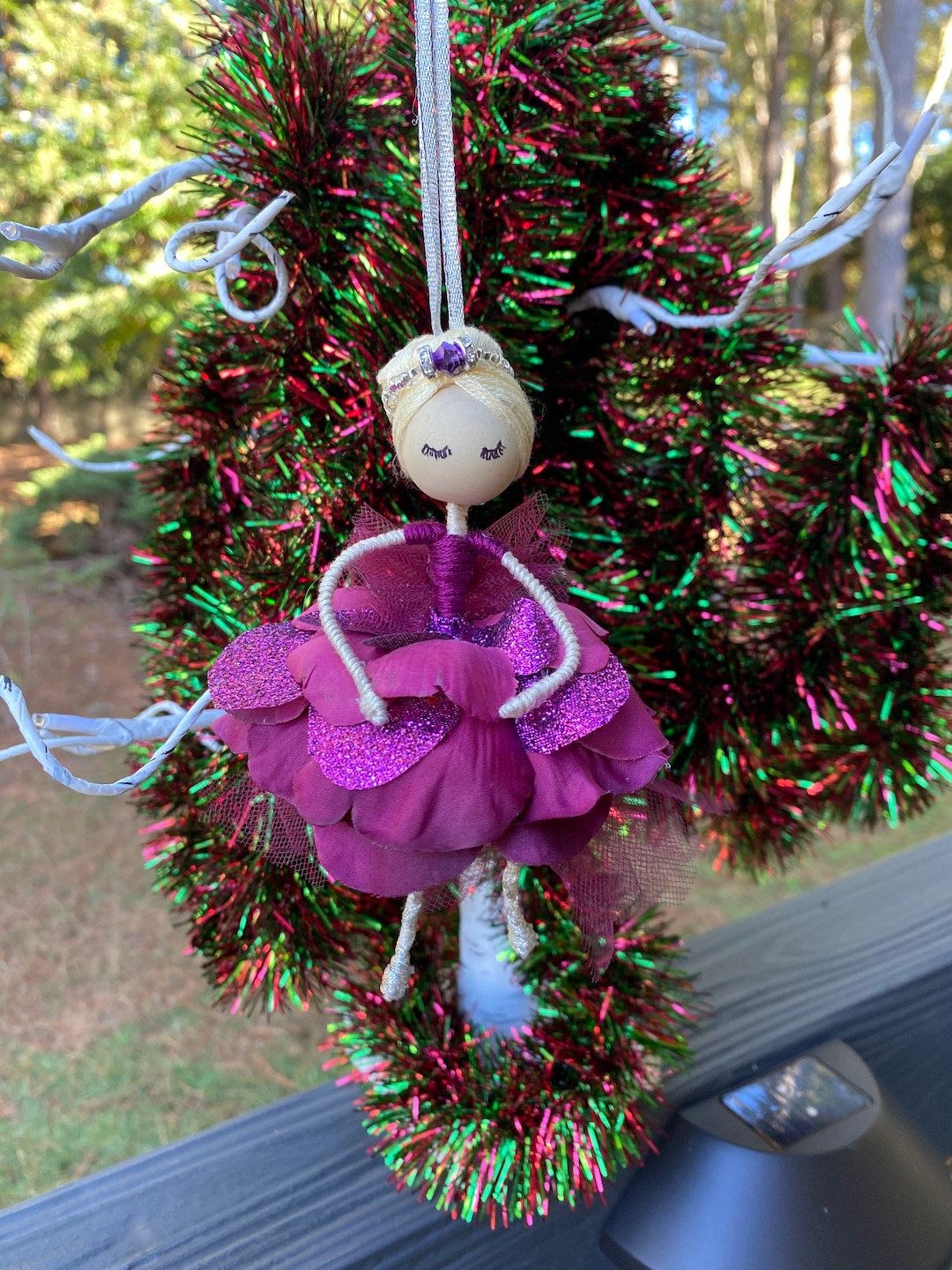 Nutcracker Sugar Plum Fairy Ornament Etsy