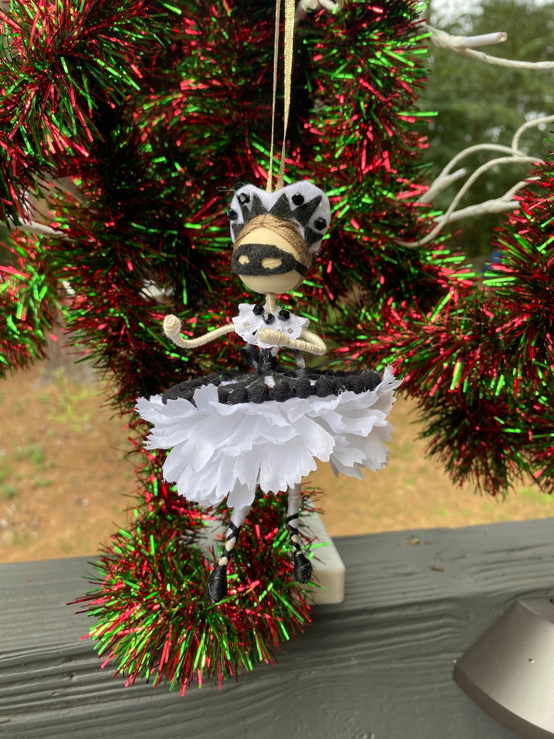 Nutcracker Harlequin Doll Ornament Etsy