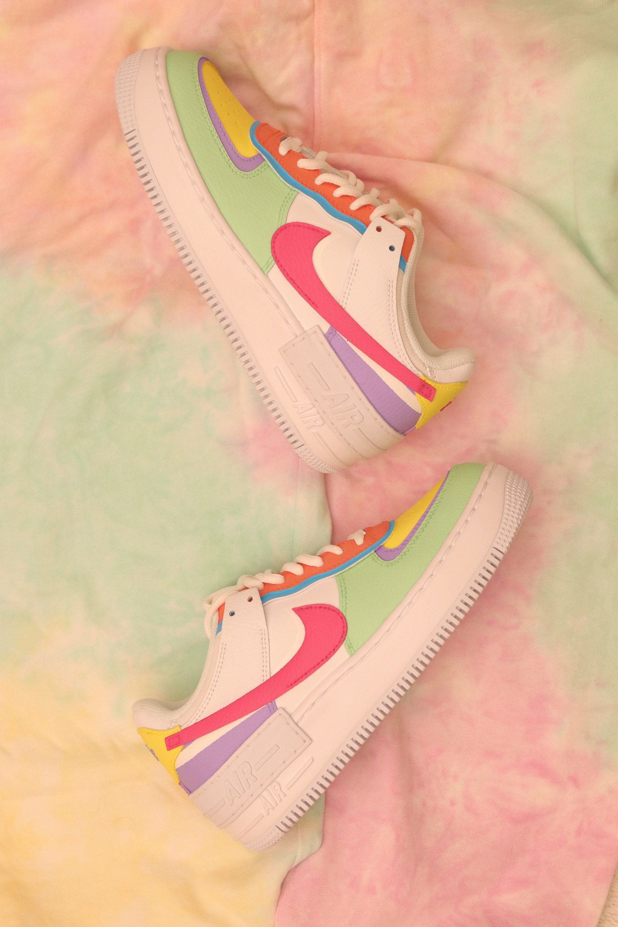 Nike Air Force 1 Shadow PASTEL | Etsy