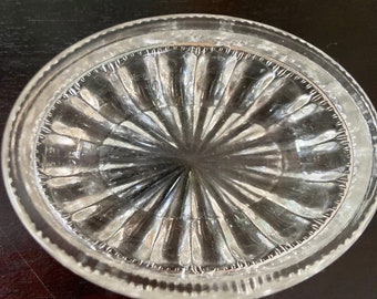 Vintage Pair of Small Glass Dishes