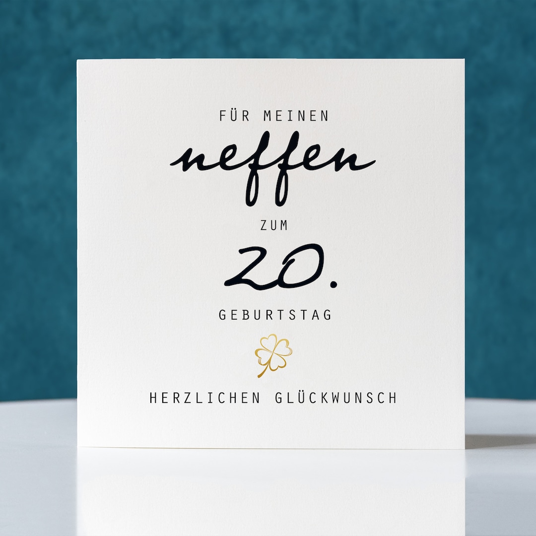 A personalized birthday card for a nephew, symbolizing the importance of celebration and recognition in professional settings
