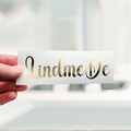 Vinyl Sticker Glossy Gold Sticker Personalized Name Lettering Individual Name Label, Lettering, Sticker Personalized Shop product logo