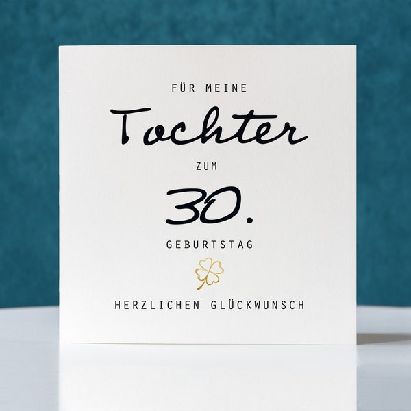 Tochter 30 geburtstag Etsy.de