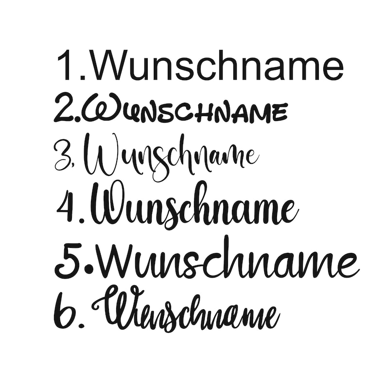 Vinyl Sticker Glanzgold Aufkleber personalisiert Name Etsy.de