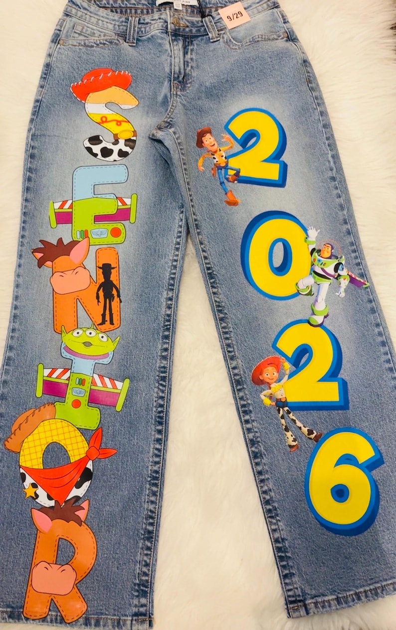 Custom Senior Jeans | Class of 2026 image 14