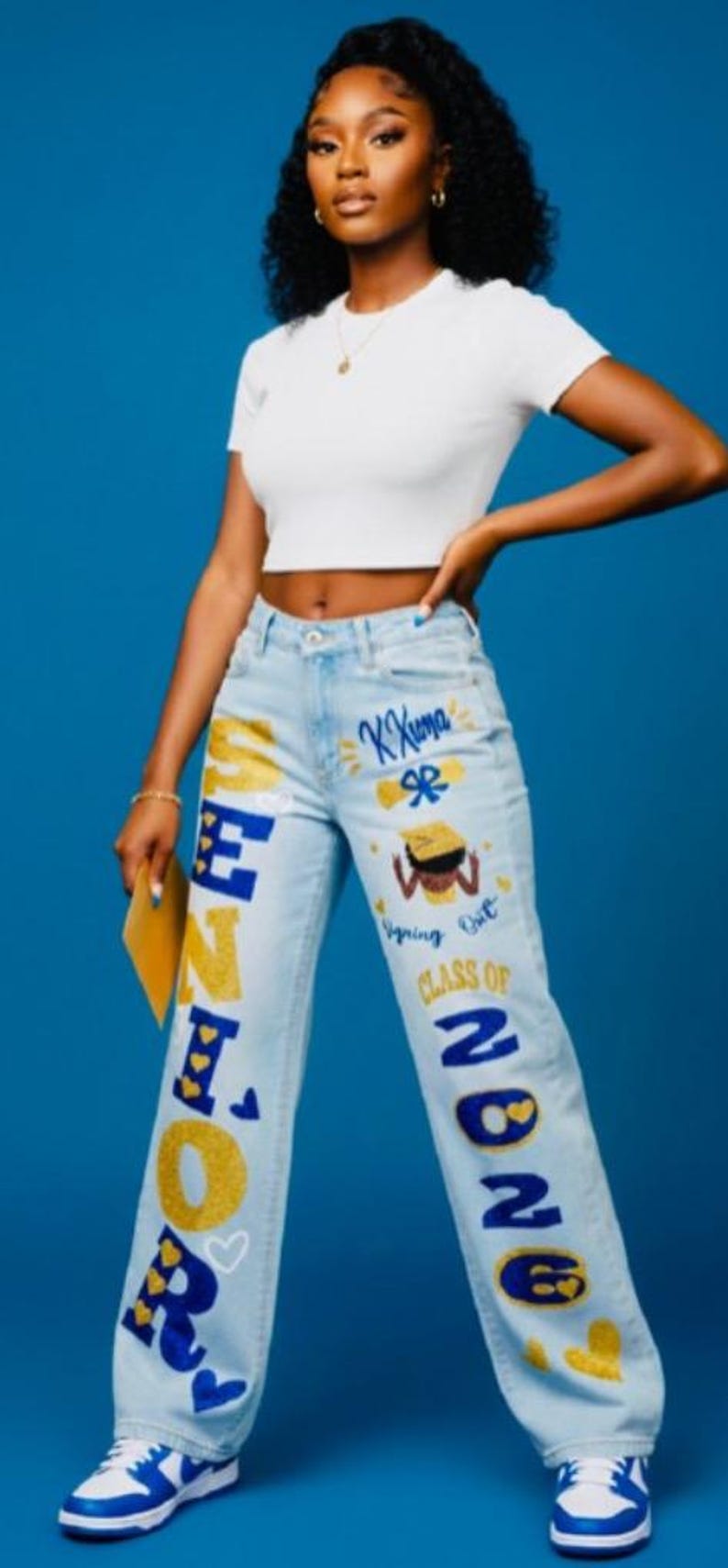 Custom Senior Jeans | Class of 2026 image 2