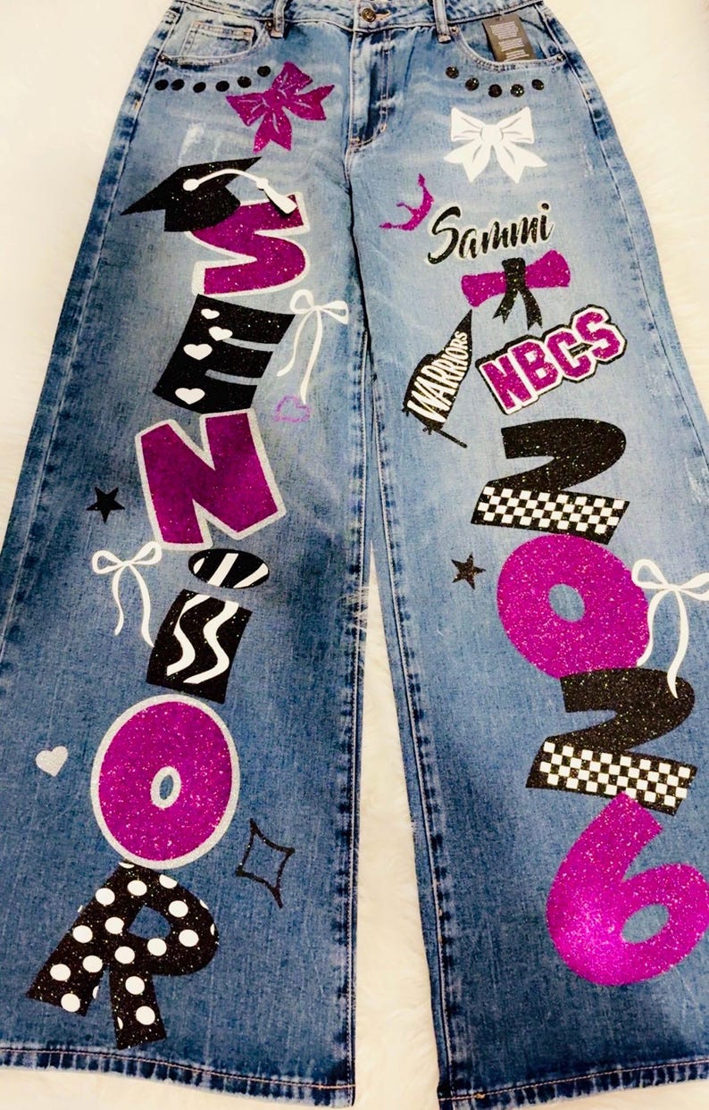 Custom Senior Jeans | Class of 2026 image 16