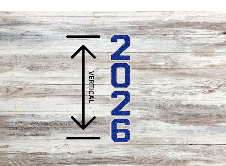 Senior Jeans Iron-on Decals | “SENIOR” + “2027” + Name | Matte/glitter ...