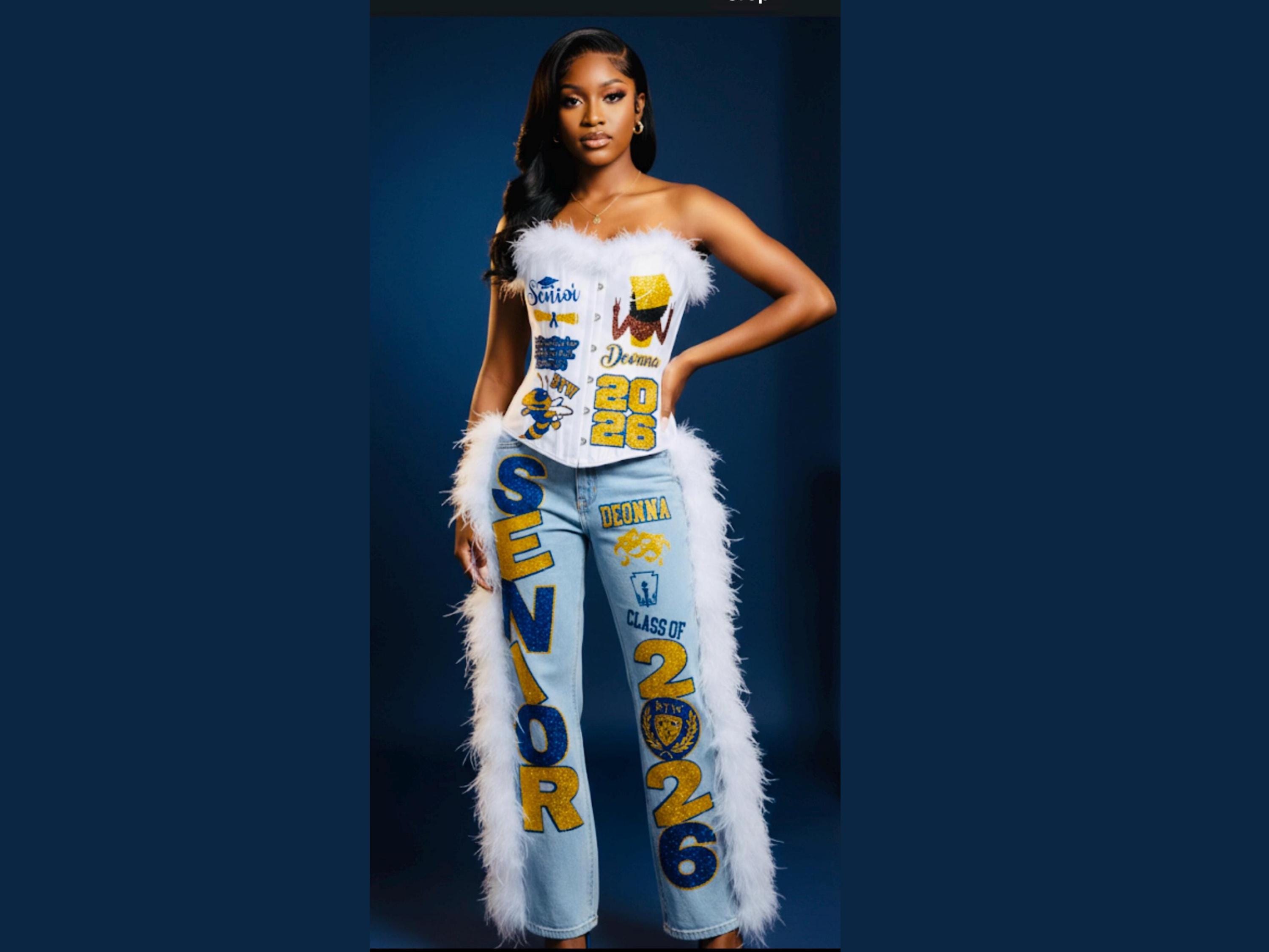 sachin and babi light blue dress Homecoming Pants