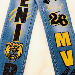 Custom Senior Jeans | Class of 2026 image 10