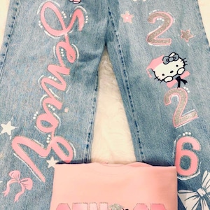 Custom Senior Jeans | Class of 2026 image 8