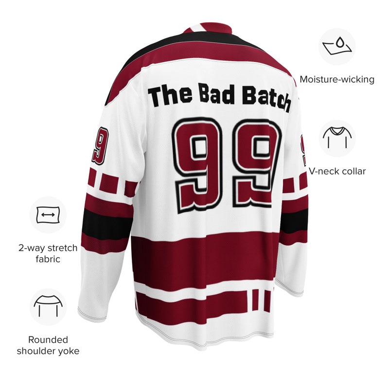 Bad Batch Themed Recycled Hockey Jersey