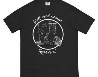 Well-Read Women Unisex garment-dyed heavyweight t-shirt