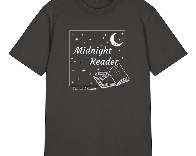 Featured listing image: Midnight Read Unisex Vintage Style T-Shirt