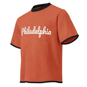 Philadelphia Hockey Stickad klassisk t-shirt