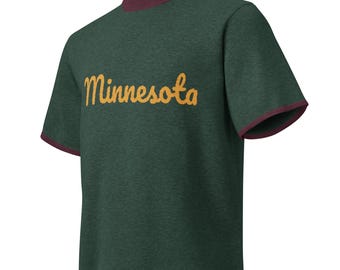 Minnesota Hockey Knitted classic tee