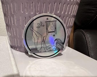 The Reader Holographic Sticker