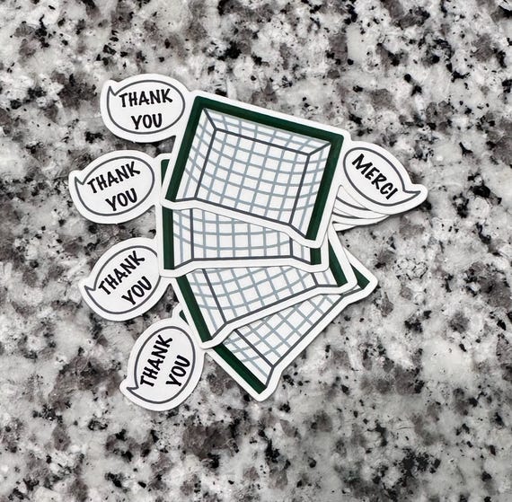 Thank your goalposts sticker