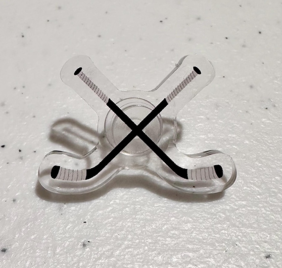 Hockey Stick Shoe Charm