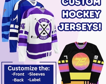Custom Hockey Jerseys!