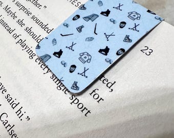 Hockey Lovers Magnetic Bookmark