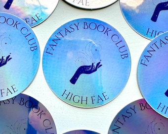 Fantasy Book Club Dragon Rider Sticker