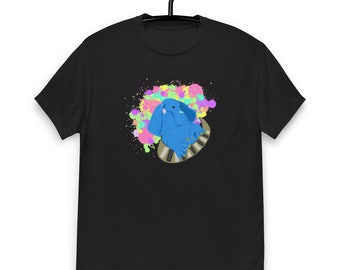 Blue Pianist Colorblast Tee (Neutral Piano)