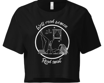 Well-Read Women, Women’s crop top